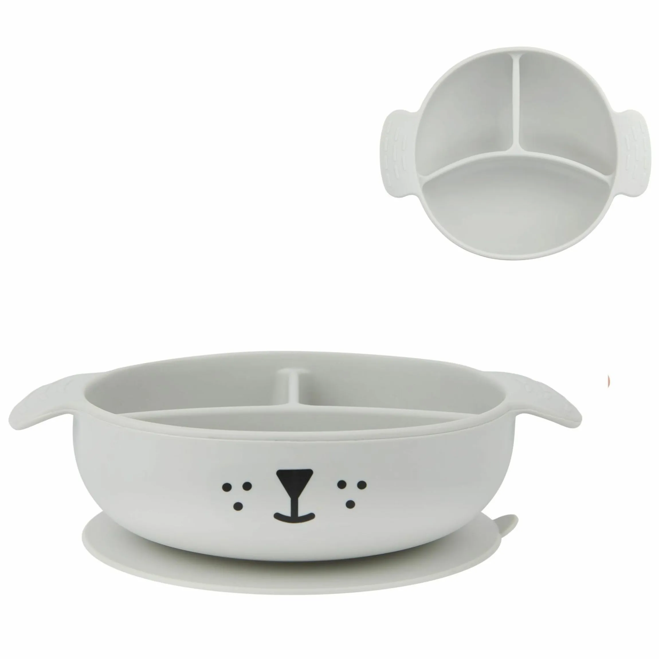 4-tlg. Silikon-Geschirr-Set Learn'ISY - Dog