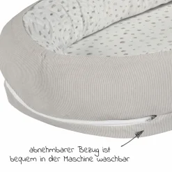 2-tlg. Sparset Stubenwagen Birthe + Schlummer-Nestchen - Auqa Dot