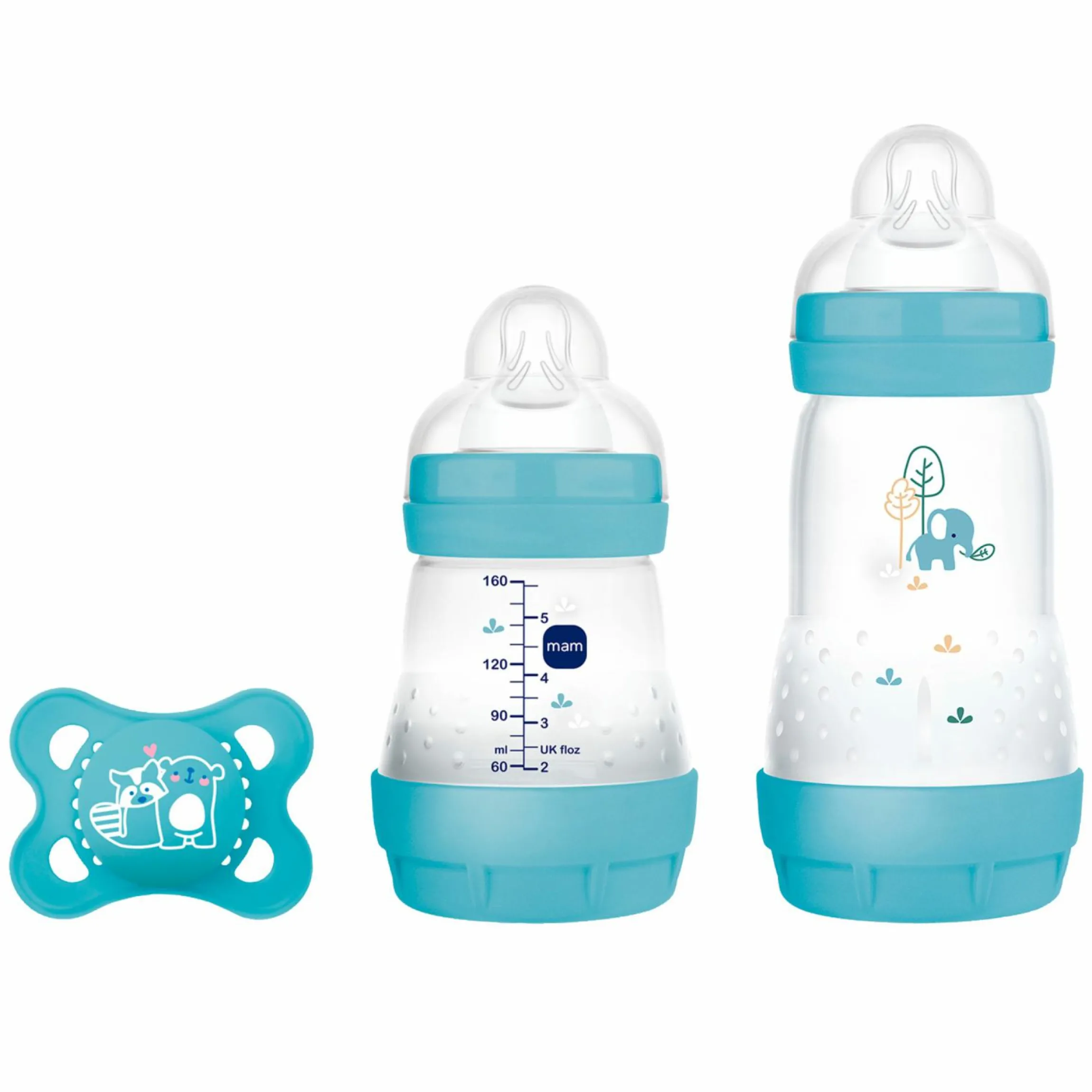3-tlg. Starter Set S Easy Start Anti-Colic - Blau