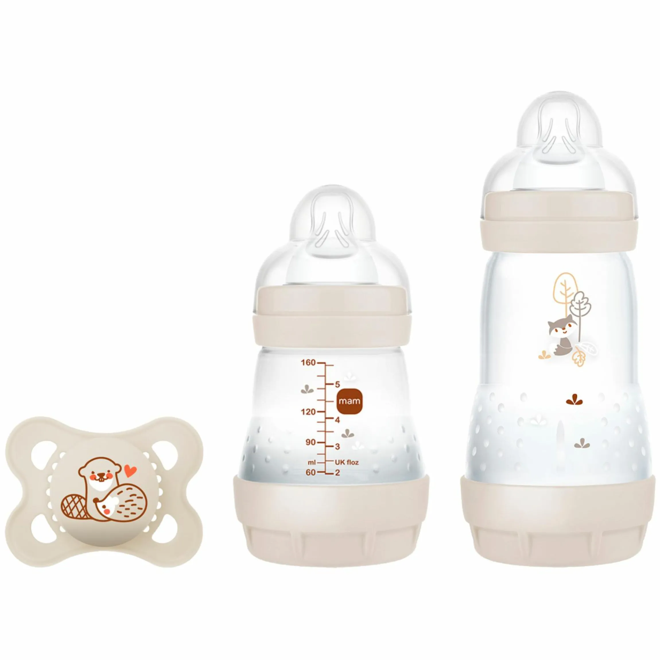 3-tlg. Starter Set S Easy Start Anti-Colic - Beige