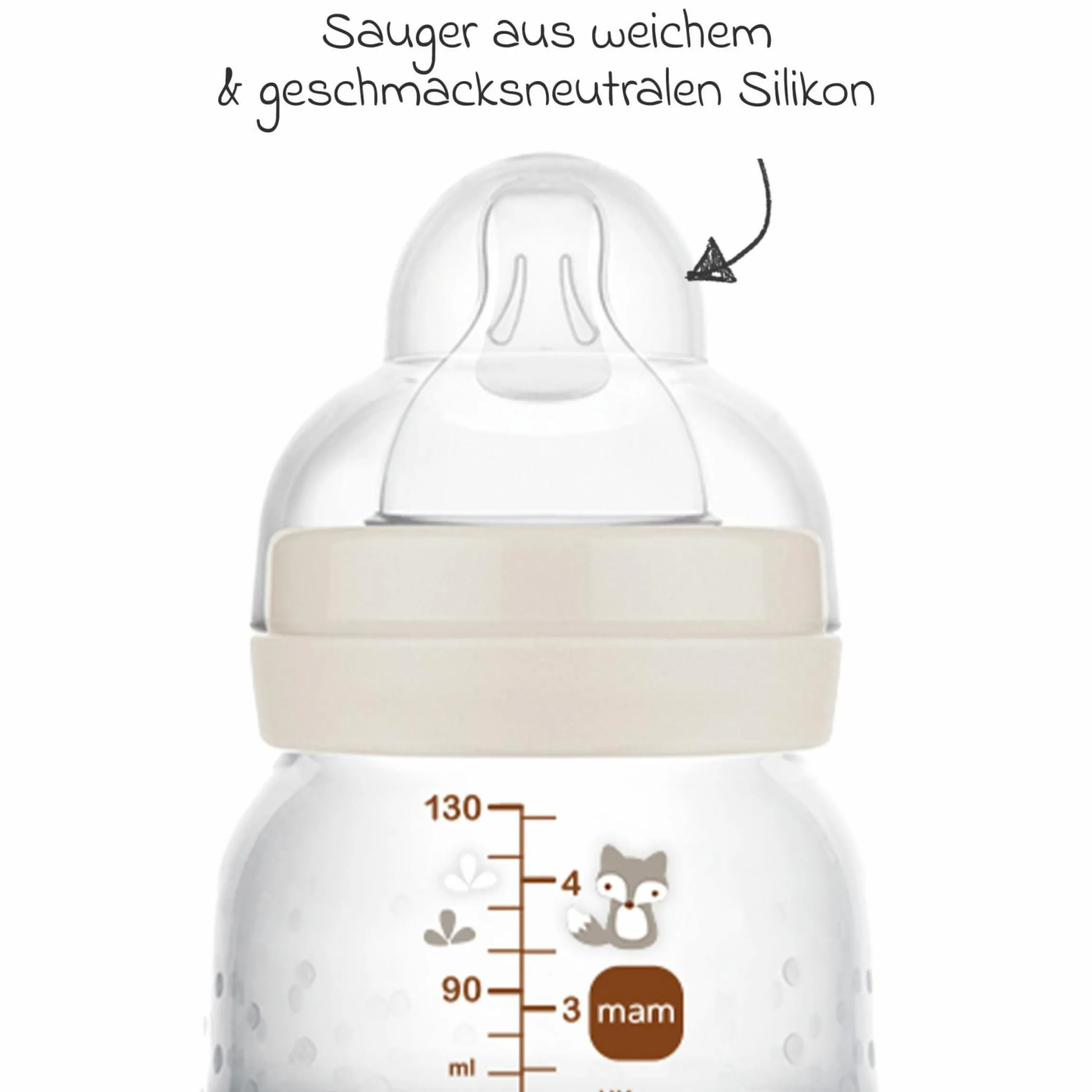 7-tlg. Starter-Set Easy Start Anti-Colic - Beige