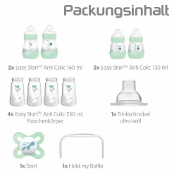 11-tlg. Starter-Set Easy Start Anti-Colic - Mint