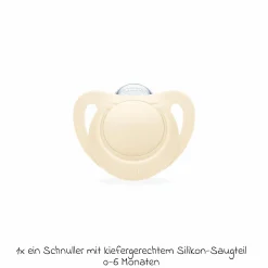 3-tlg. Starter-Set for Nature - 2x PP-Flasche (150 ml & 260 ml) + 1x Silikon-Schnuller (0-6 Monate)