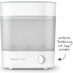 8-tlg. Starter-Set inkl. Dampfsterilisator 2-in-1 + Abtropfständer + 4 PP-Flaschen + Flaschenbürste + Schnuller