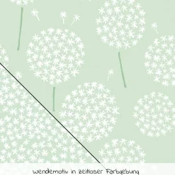 4-tlg. Stillkissen Sparset Das Original 190 cm inkl. 2 Bezügen + Mikroperlen-Nachfüllpack 9,5 l - Leaves & Pusteblume