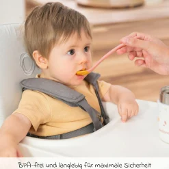 6-tlg. Thermos-Set 600 ml Baby Edelstahl-Isolierbehälter Food Thermy mit Besteck & Isoliertasche - zum Füttern für Unterwegs - Candy