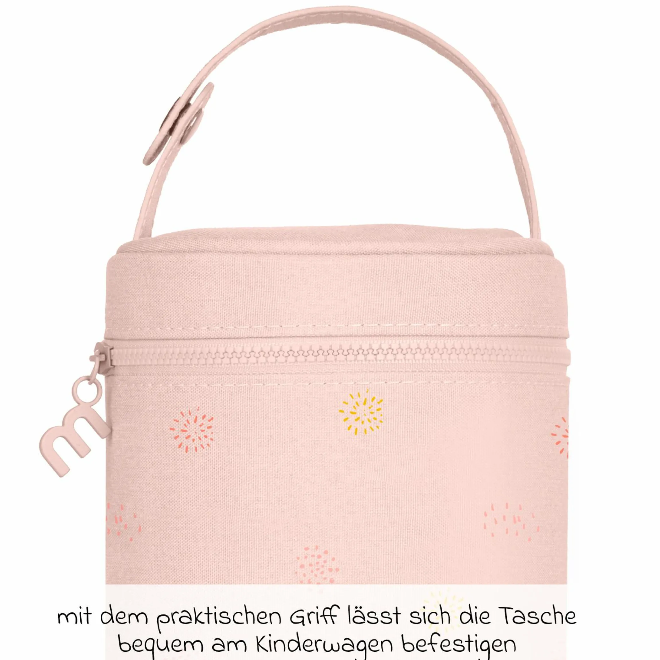 6-tlg. Thermos-Set 600 ml Baby Edelstahl-Isolierbehälter Food Thermy mit Besteck & Isoliertasche - zum Füttern für Unterwegs - Candy