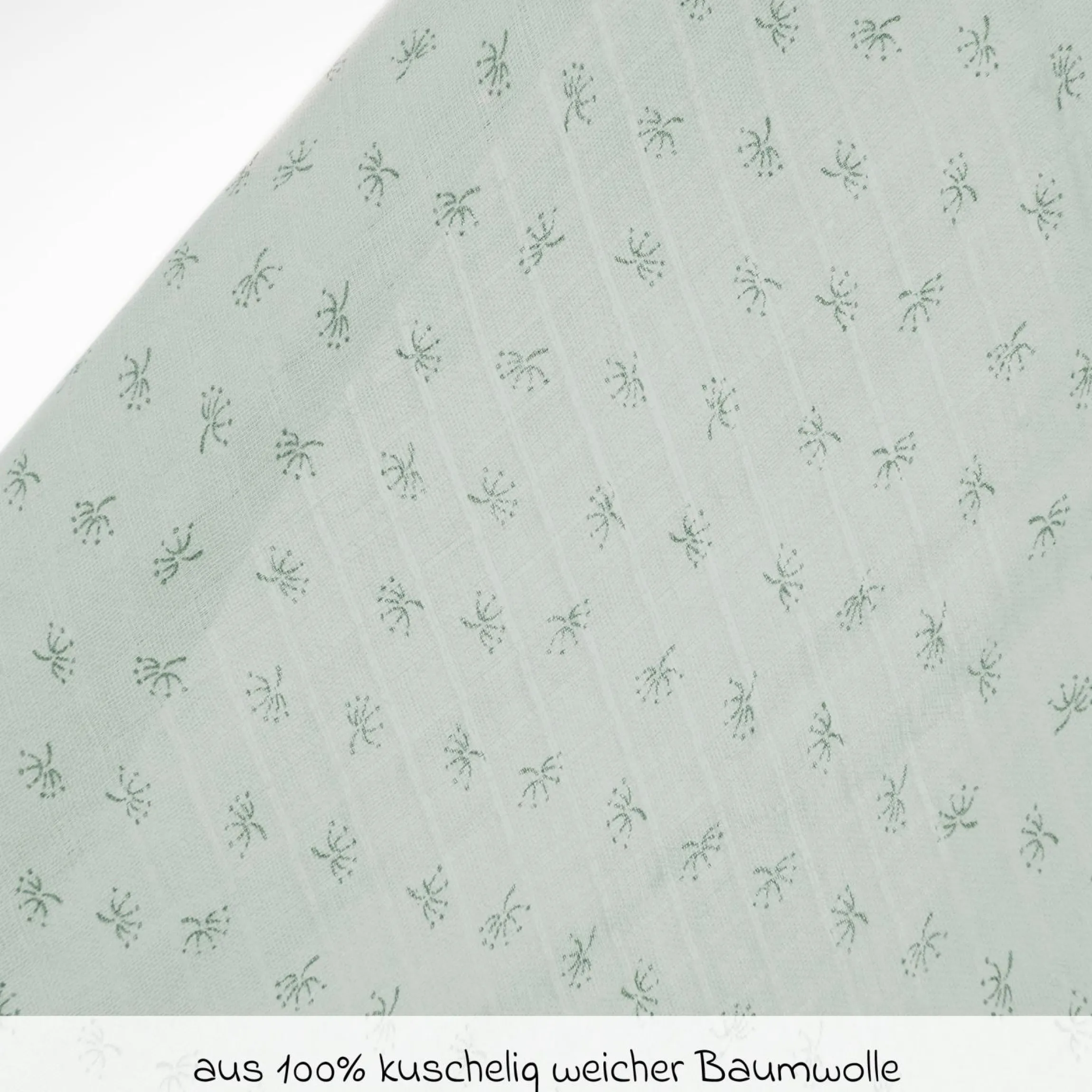 3-tlg. Windeln-Set aus 100% Organic Bio-Baumwolle GOTS - Lil Planet - Frosty Green