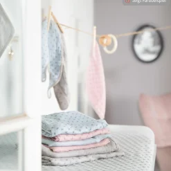 3-tlg. Windeln-Set aus 100% Organic Bio-Baumwolle GOTS - Lil Planet - Rosa