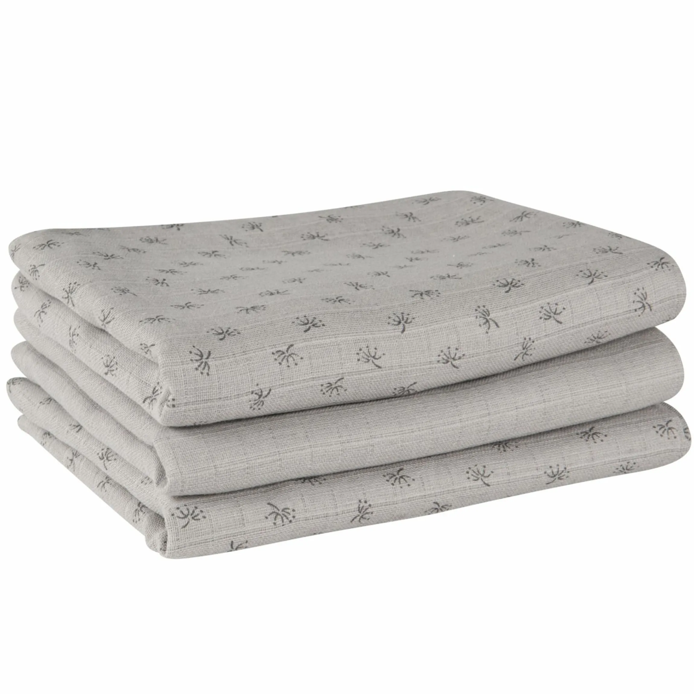 3-tlg. Windeln-Set aus 100% Organic Bio-Baumwolle GOTS - Lil Planet - Grau
