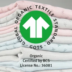 3-tlg. Windeln-Set aus 100% Organic Bio-Baumwolle GOTS - Lil Planet - Grau