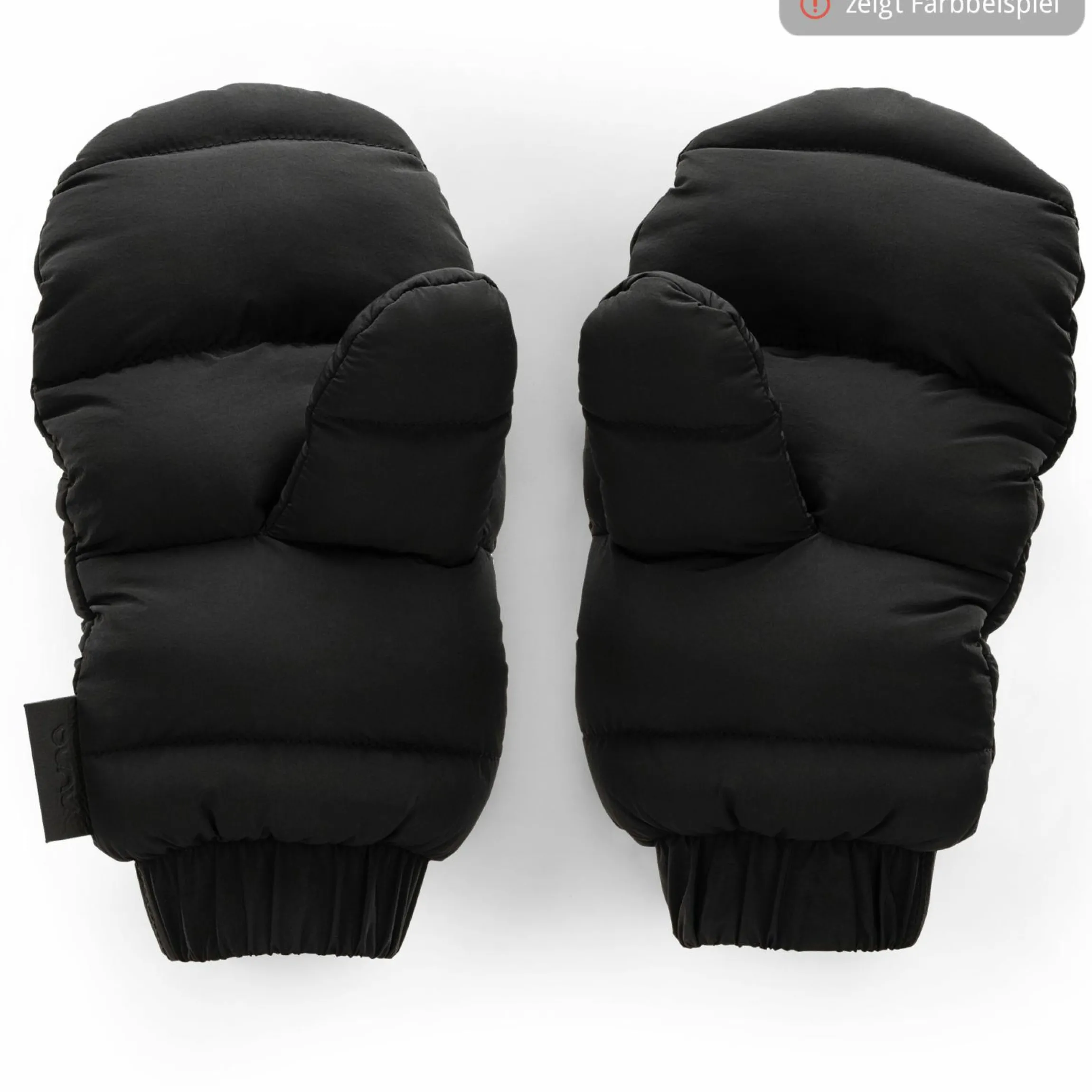 2-tlg. Winter-Kinderwagen-Set mit Fußsack und Handschuhe - Biscotti
