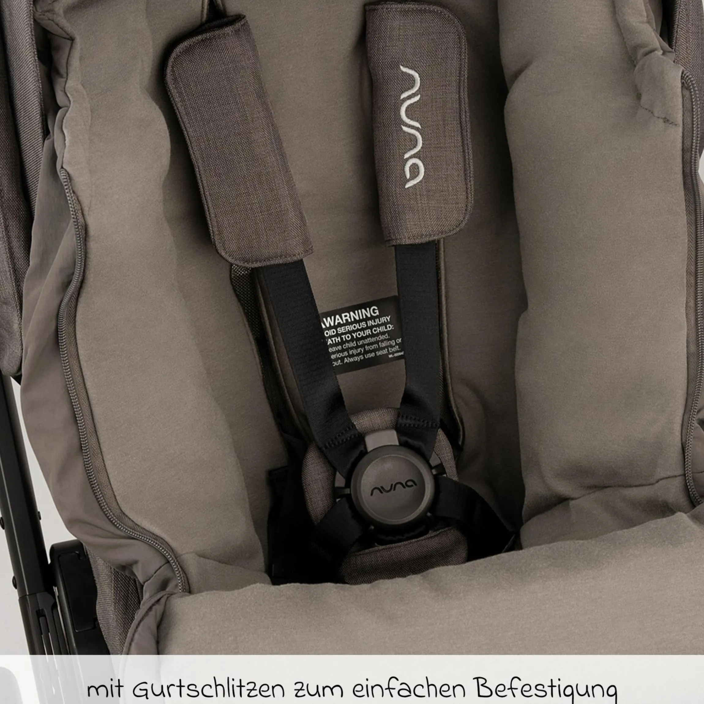 2-tlg. Winter-Kinderwagen-Set mit Fußsack und Handschuhe - Thunder