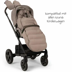 2-tlg. Winter-Kinderwagen-Set mit Fußsack und Handschuhe - Cedar