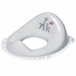 Toilettensitz - Giraffe - Grau