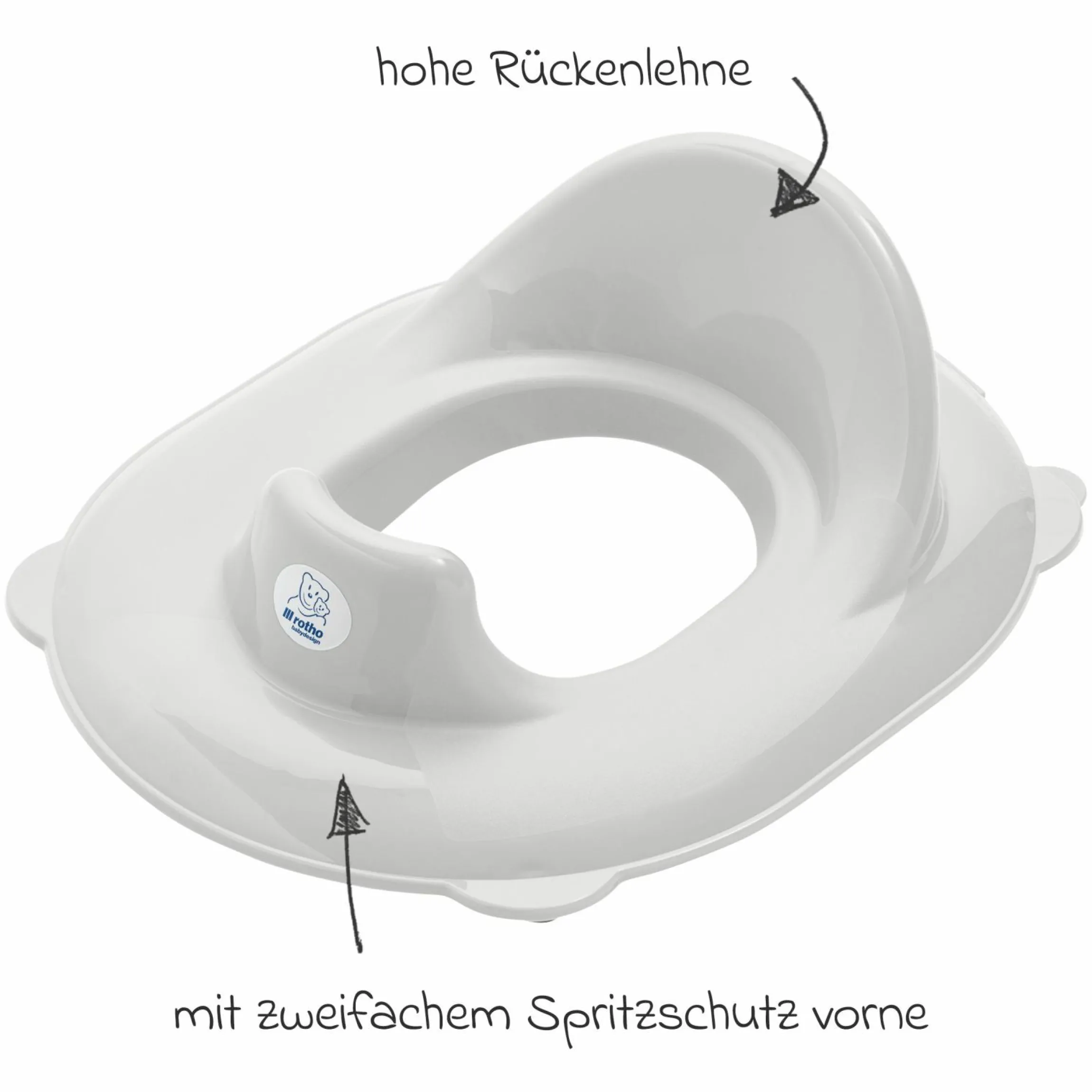 Toilettensitz Tilo - Mistletoe White