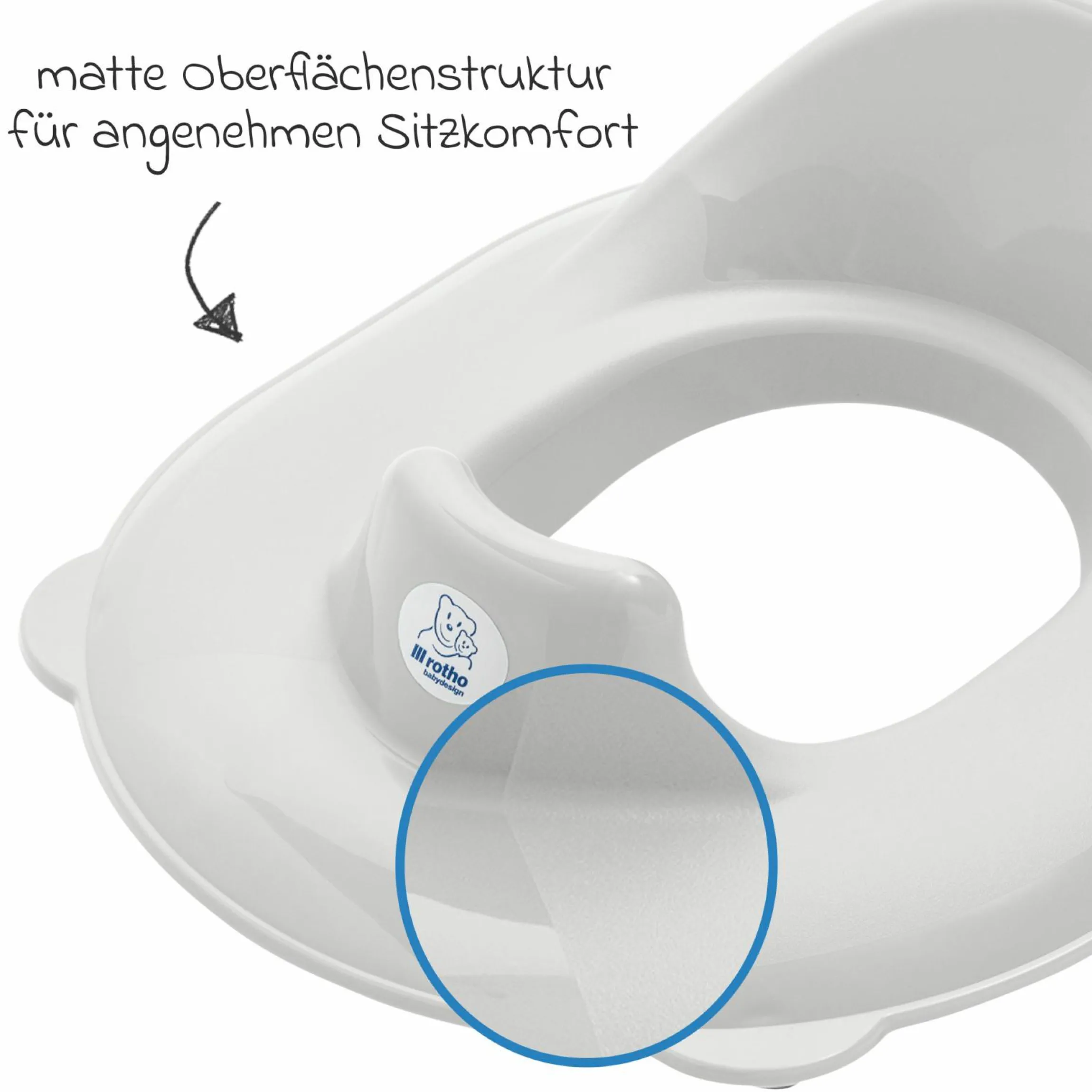 Toilettensitz Tilo - Mistletoe White