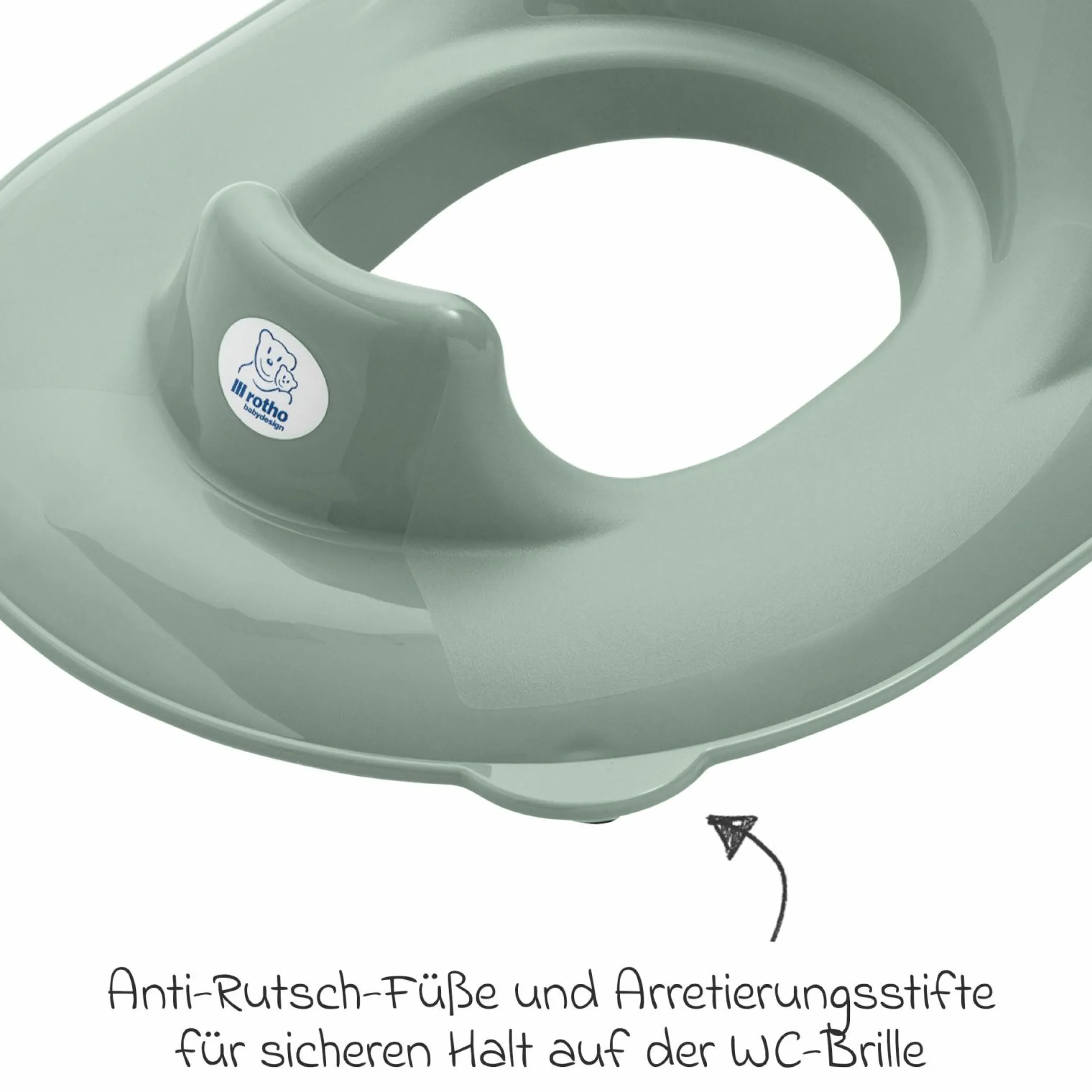 Toilettensitz Tilo - Sage Green