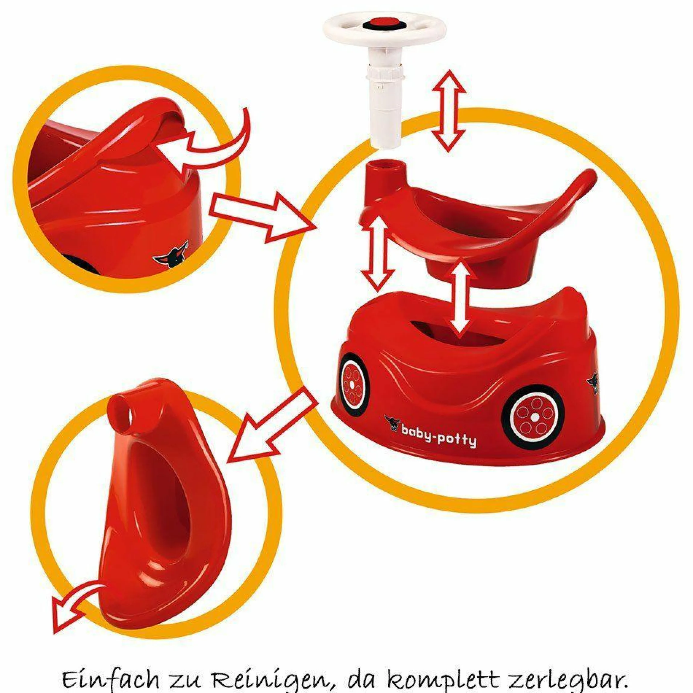 Töpfchen Baby Potty - Rot