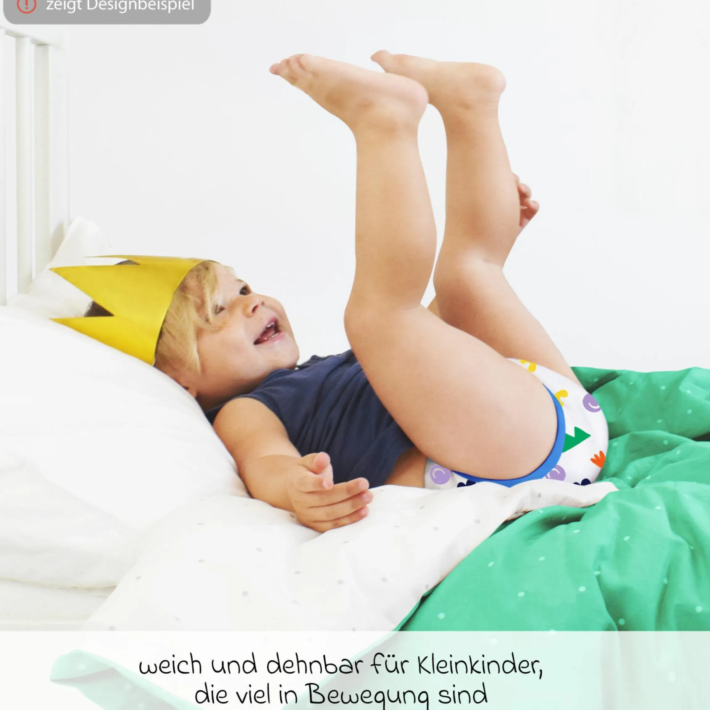 Töpfchen-Trainingshose Revolutionäre wiederverwendbare Windelhose - Krach - Gr. 2-3 Jahre