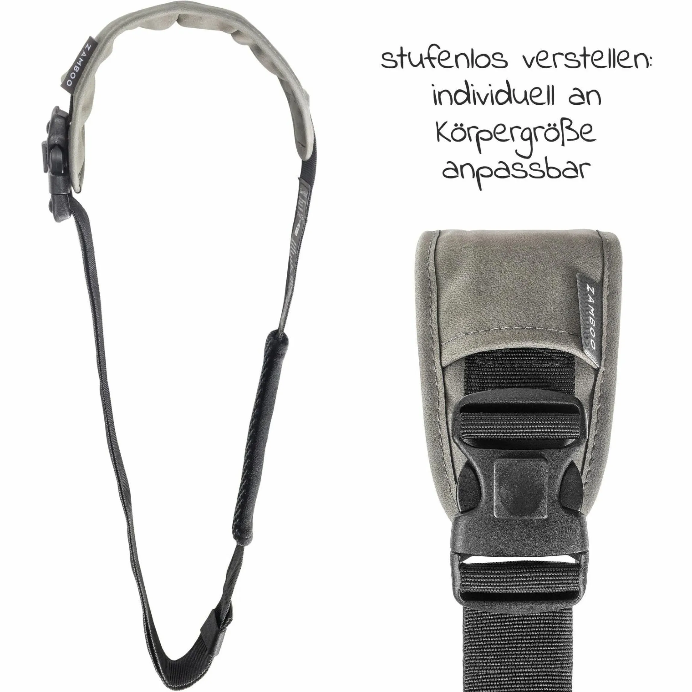 Tragegurt für Babyschale - Grau