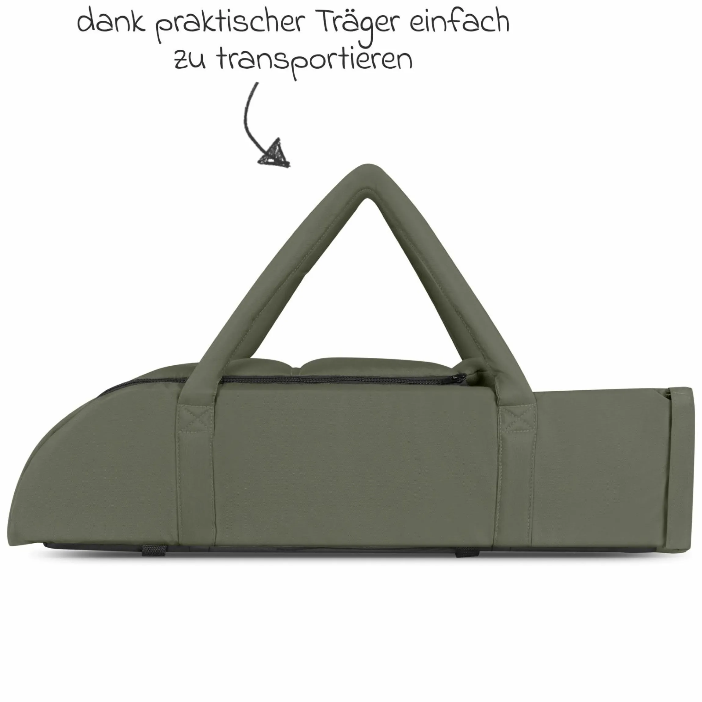 Tragetasche für Neugeborene - passend für Geschwisterwagen D Two - Pure - Wheat