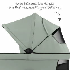 Tragewanne für Neugeborene - passend für Zoom, Samba und Salsa Run - Pine - Kollektion 2025