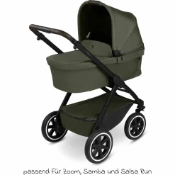 Tragewanne für Neugeborene - passend für Zoom, Samba und Salsa Run - Pure - Avocado - Kollektion 2025