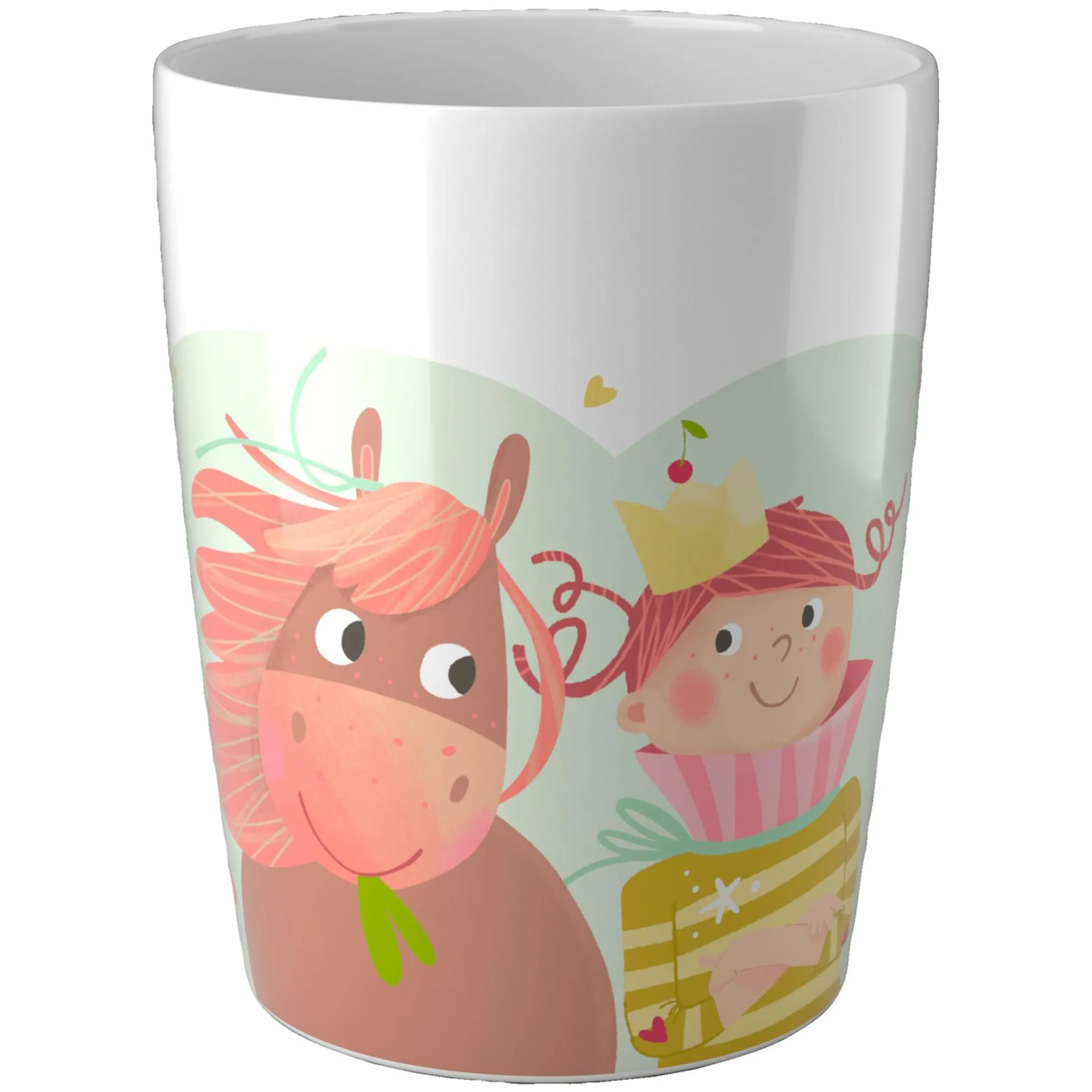 Trinkbecher 200 ml - Prinzessin & Pferd