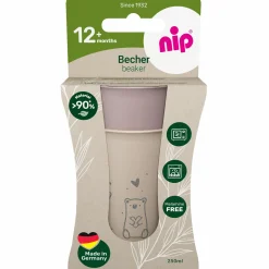 Trinkbecher 2er Pack eat green - Lila