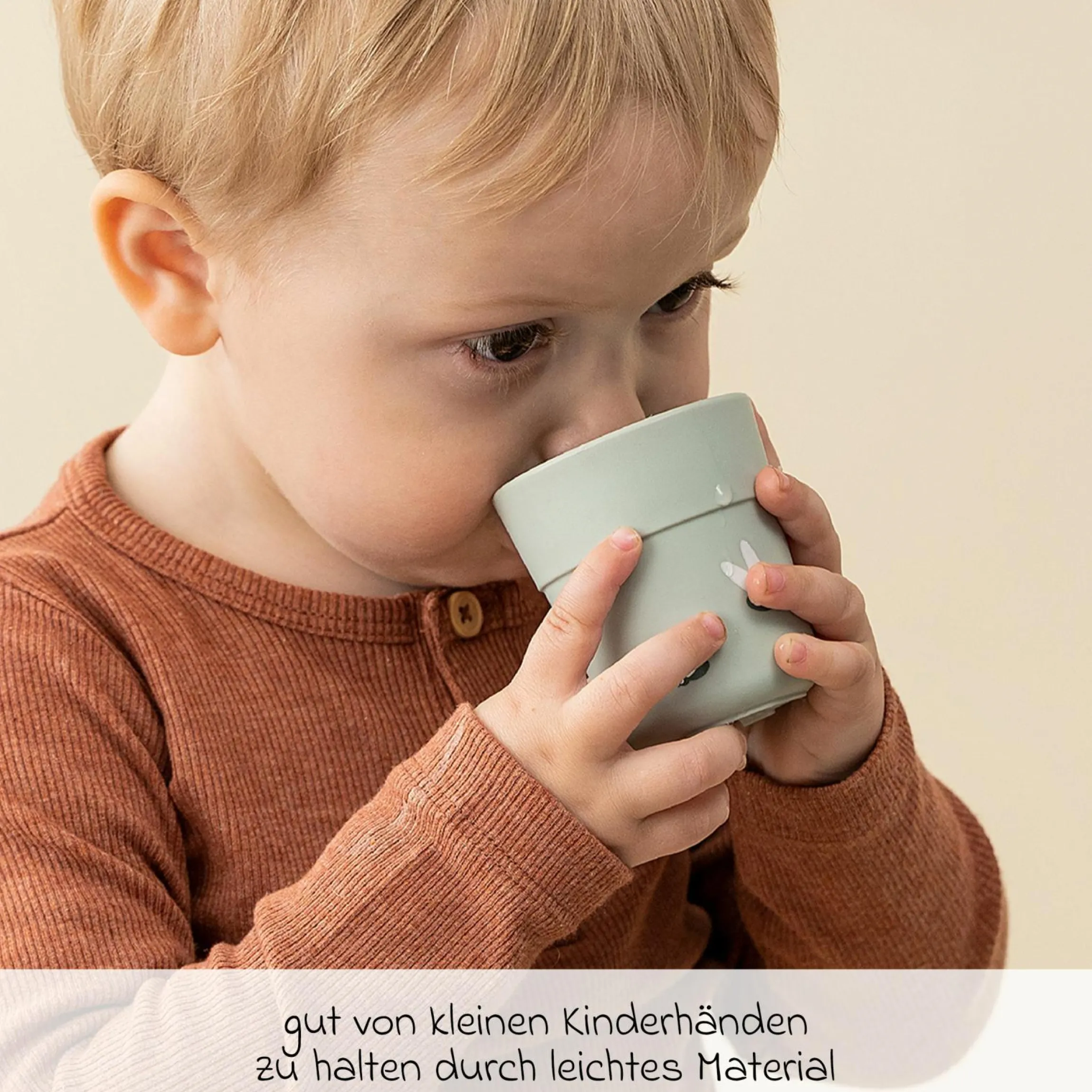 Trinkbecher Foodie - Croco - Grün