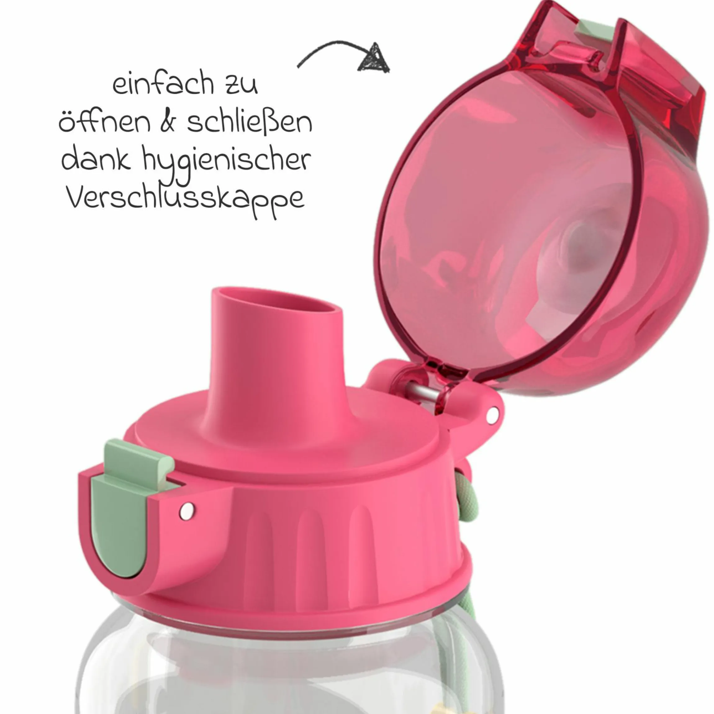 Trinkflasche 400 ml - Prinzessin & Pferd