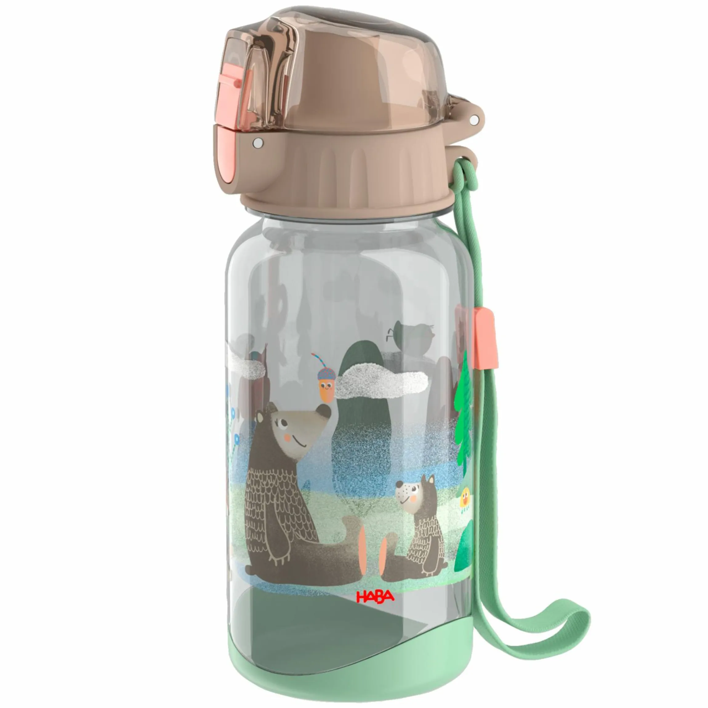 Trinkflasche 400 ml - Wald