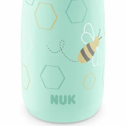Trinkflasche Mini-Me Sip Cup - mit bissfestem Trinkaufsatz 300 ml - Biene - Mint