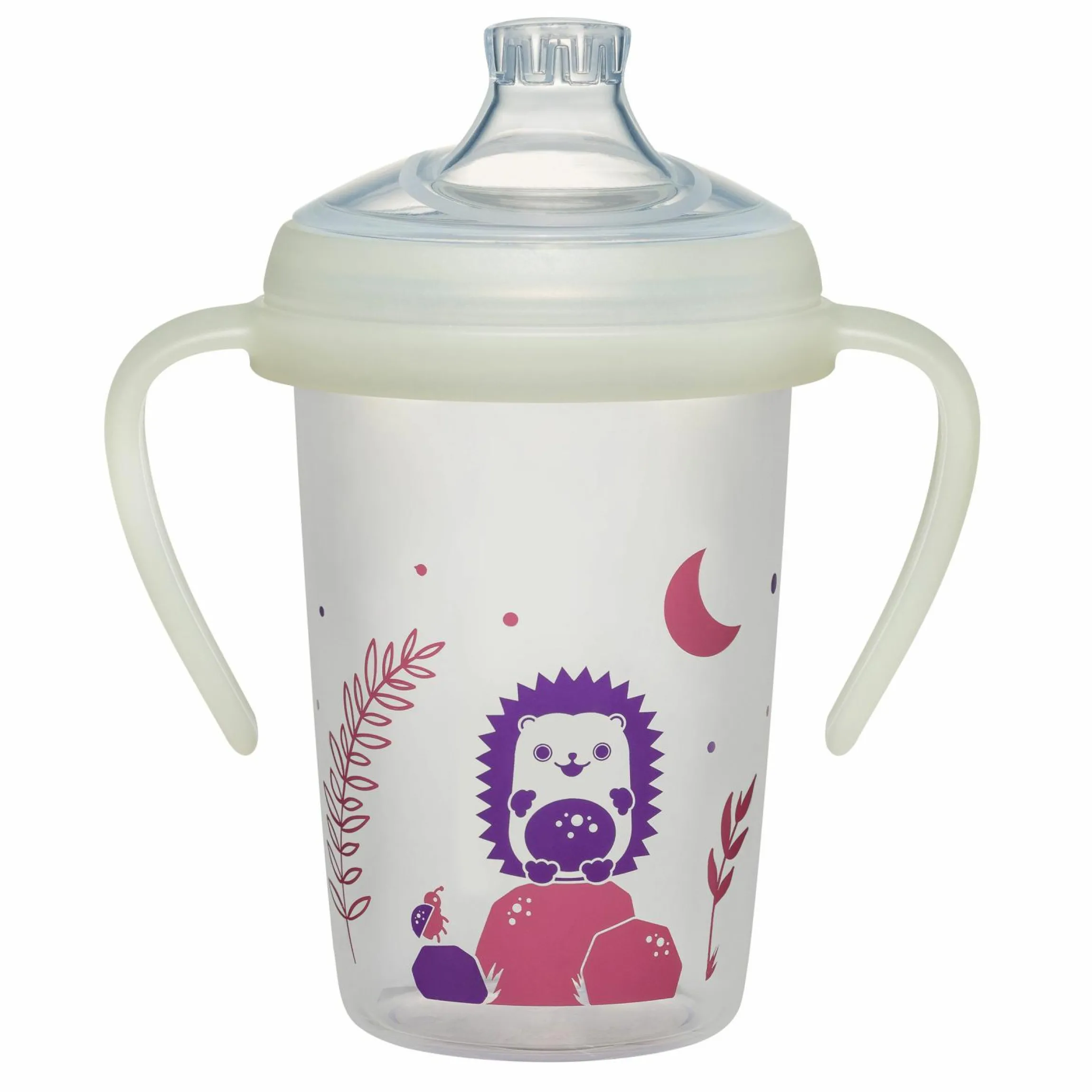 Trinklernbecher / Schnabeltasse mit Silikon-Schnabel 270 ml - Igel