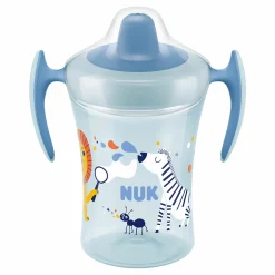 Trinklern-Becher Evolution Trainer Cup 230 ml - mit weichem Schnabel - Blau