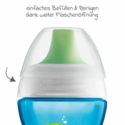 Trinklernbecher Fun to Drink Cup 270 ml - Delfin - Blau