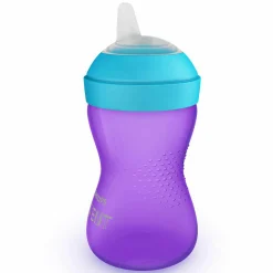 Trinklernbecher My Grippy - mit weichem Schnabel - SCF802/02 - Lila Blau