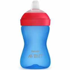 Trinklernbecher My Grippy - mit weichem Schnabel - SCF802/01 - Blau Rot