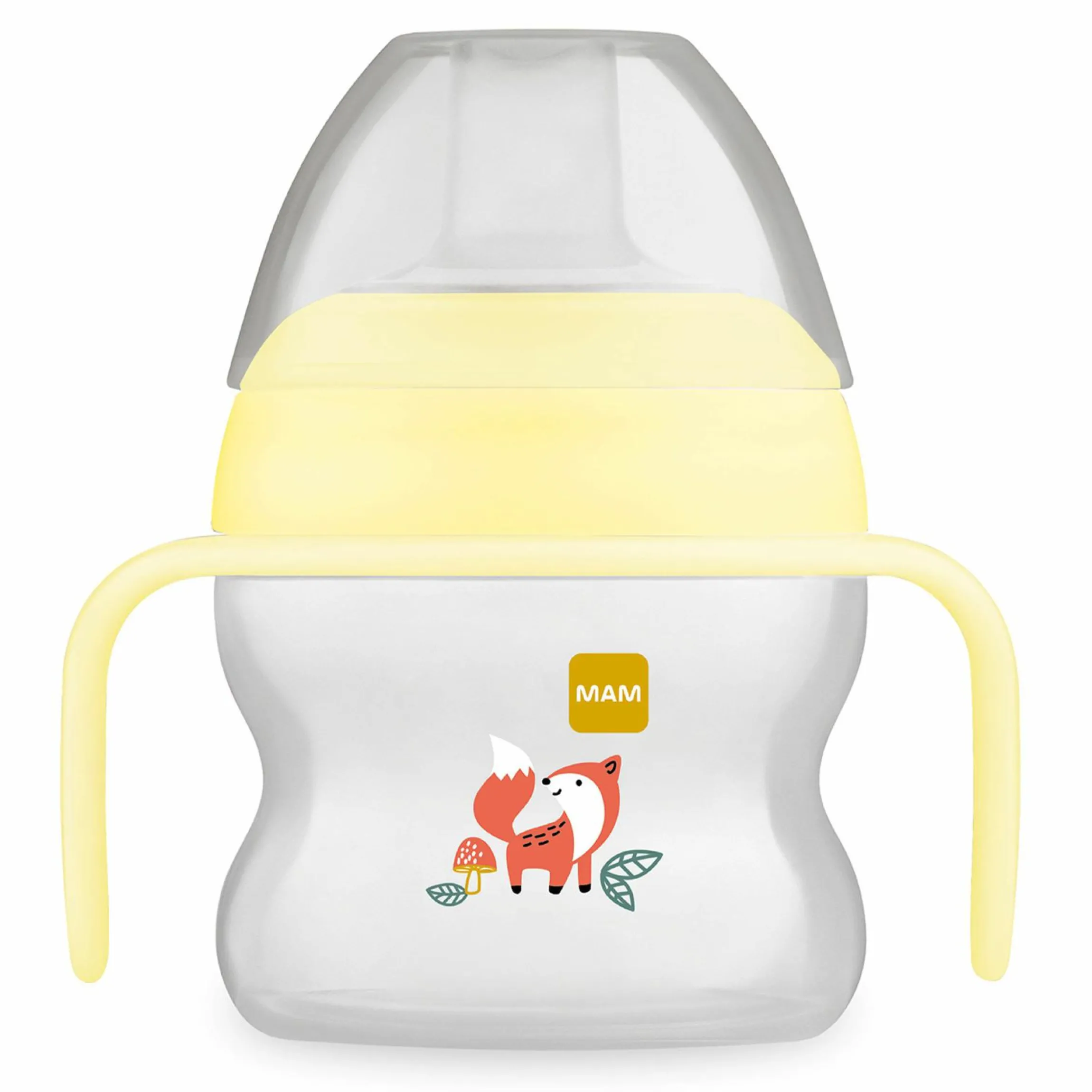 Trinklernbecher Starter Cup 150 ml + Silikon-Schnabel - Fuchs