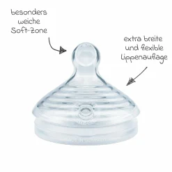 Trinksauger 2er Pack for Nature - Silikon Gr. S
