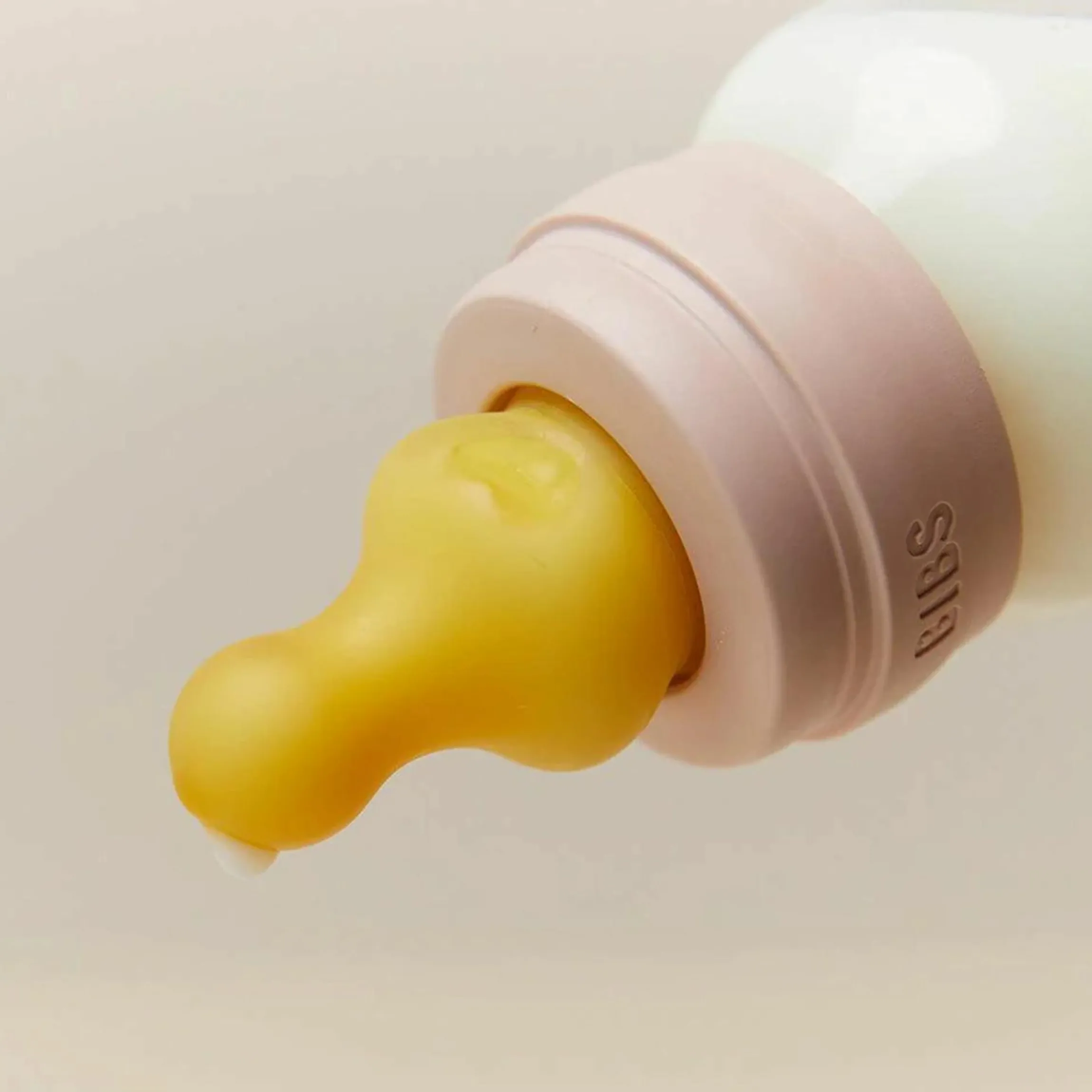 Trinksauger 2er Pack Latex Bottle Nipple - schneller Nahrungsfluss