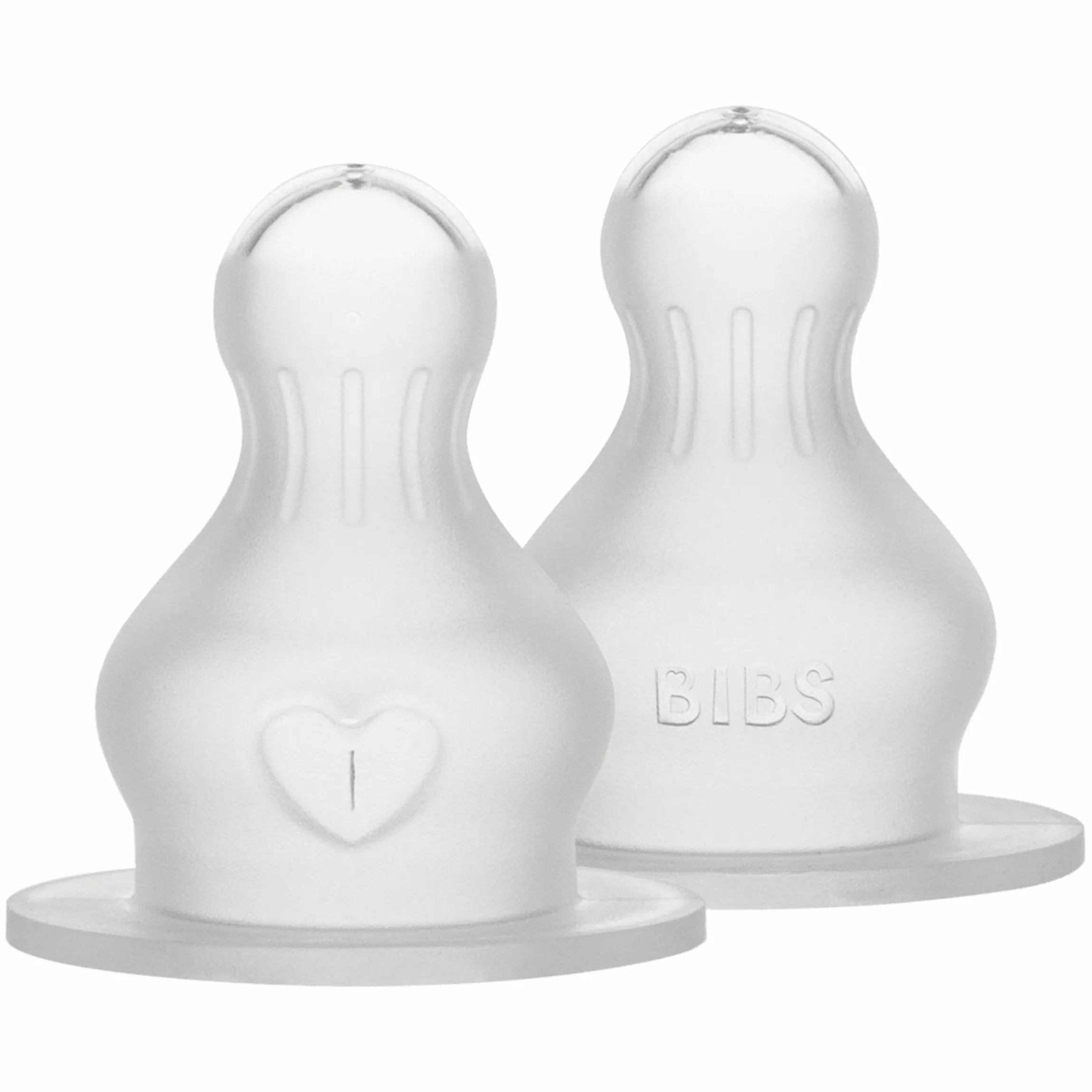 Trinksauger 2er Pack Silikon Bottle Nipple - langsamer Nahrungsfluss