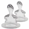 Trinksauger 2er Pack Standard - Silikon - Gr. 1 M (Milch)