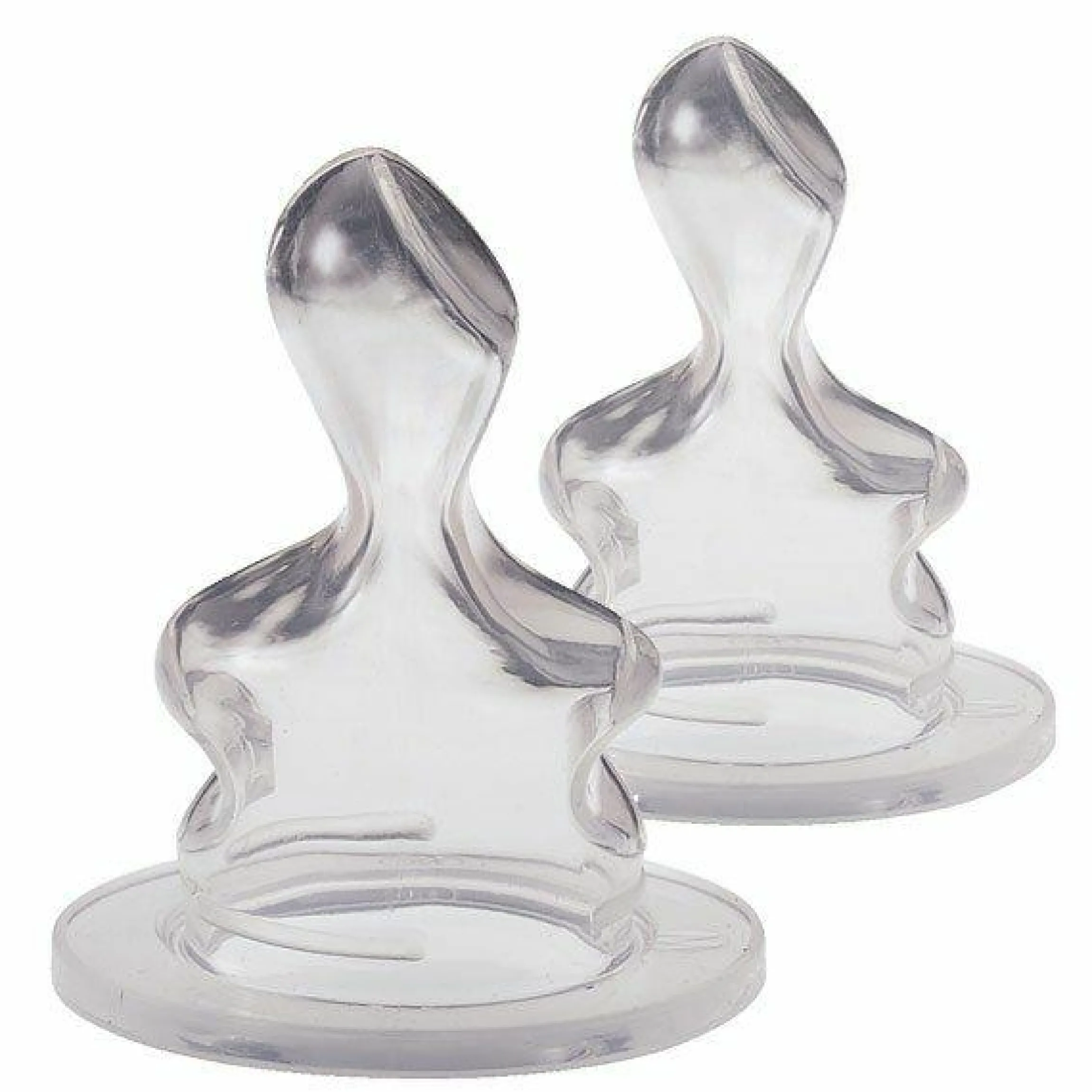 Trinksauger 2er Pack Standard - Silikon - Gr. 1 M (Milch)