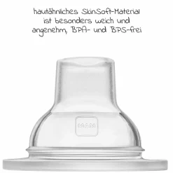 Trinkschnabel 2er Pack Ultra Soft für Flaschen & Trainer