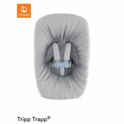 Tripp Trapp® Natur Newborn Set - Hochstuhl + Neugeborenenaufsatz (verstellbar) Grey