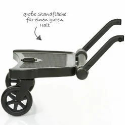 Trittbrett Kiddie Ride On 2 - Black - Kollektion 2025