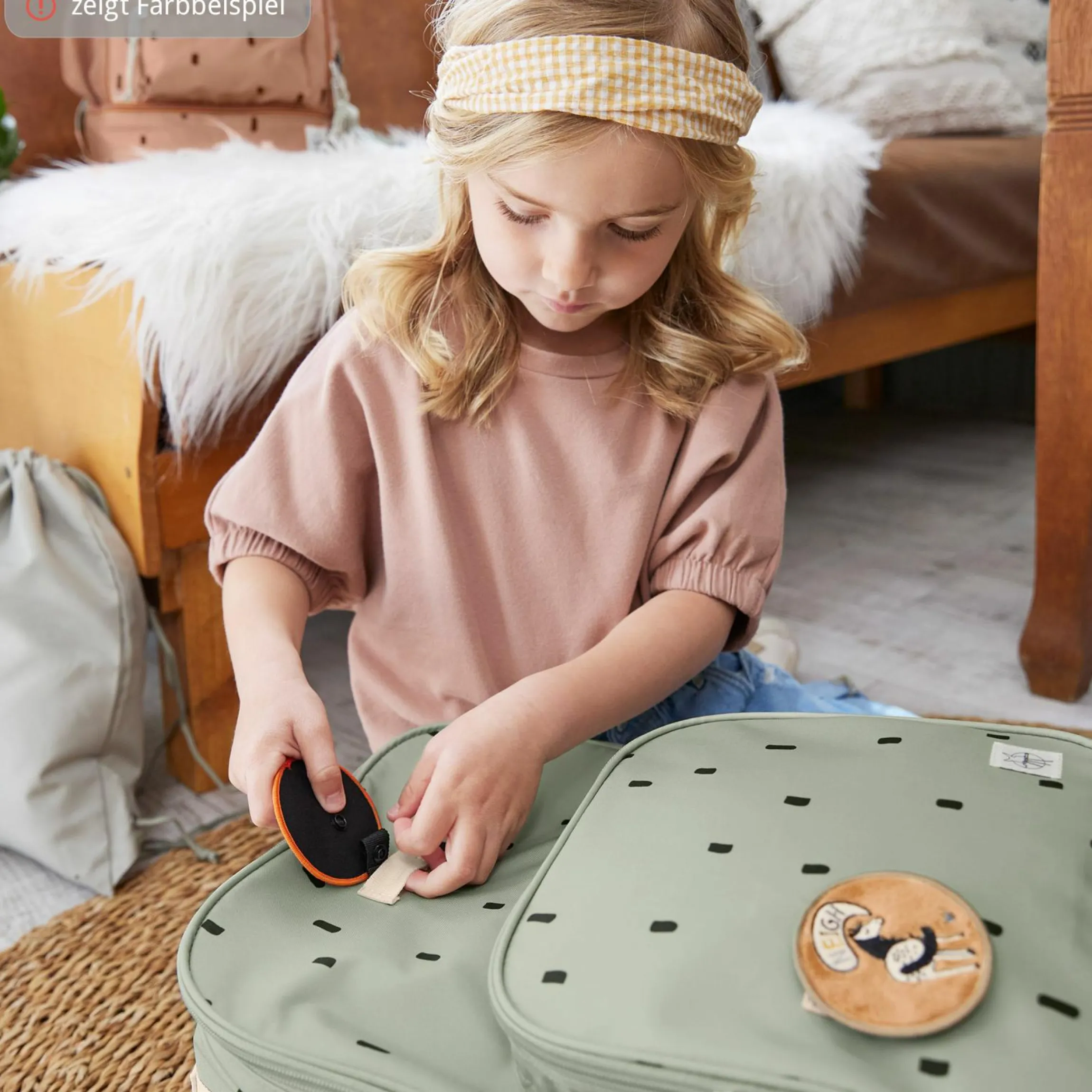 Trolley - Happy Prints - Caramel