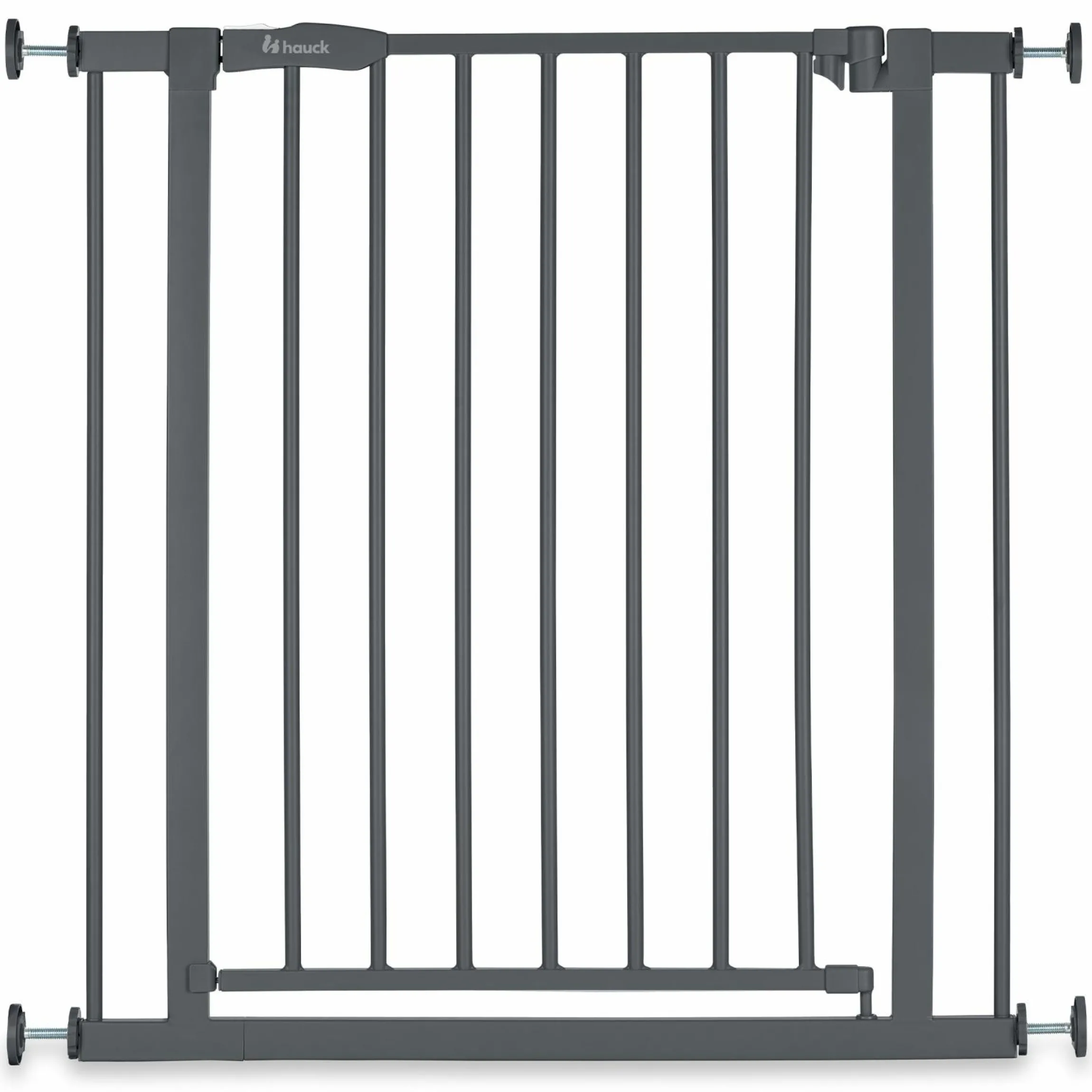 Türschutzgitter / Treppenschutzgitter Open N Stop 2 (75-80 cm) - Dark Grey